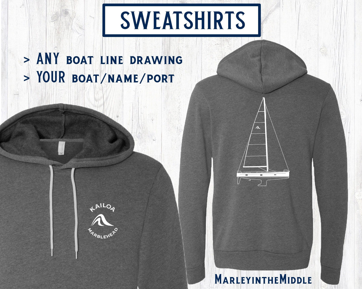 Custom Boat Sweatshirt