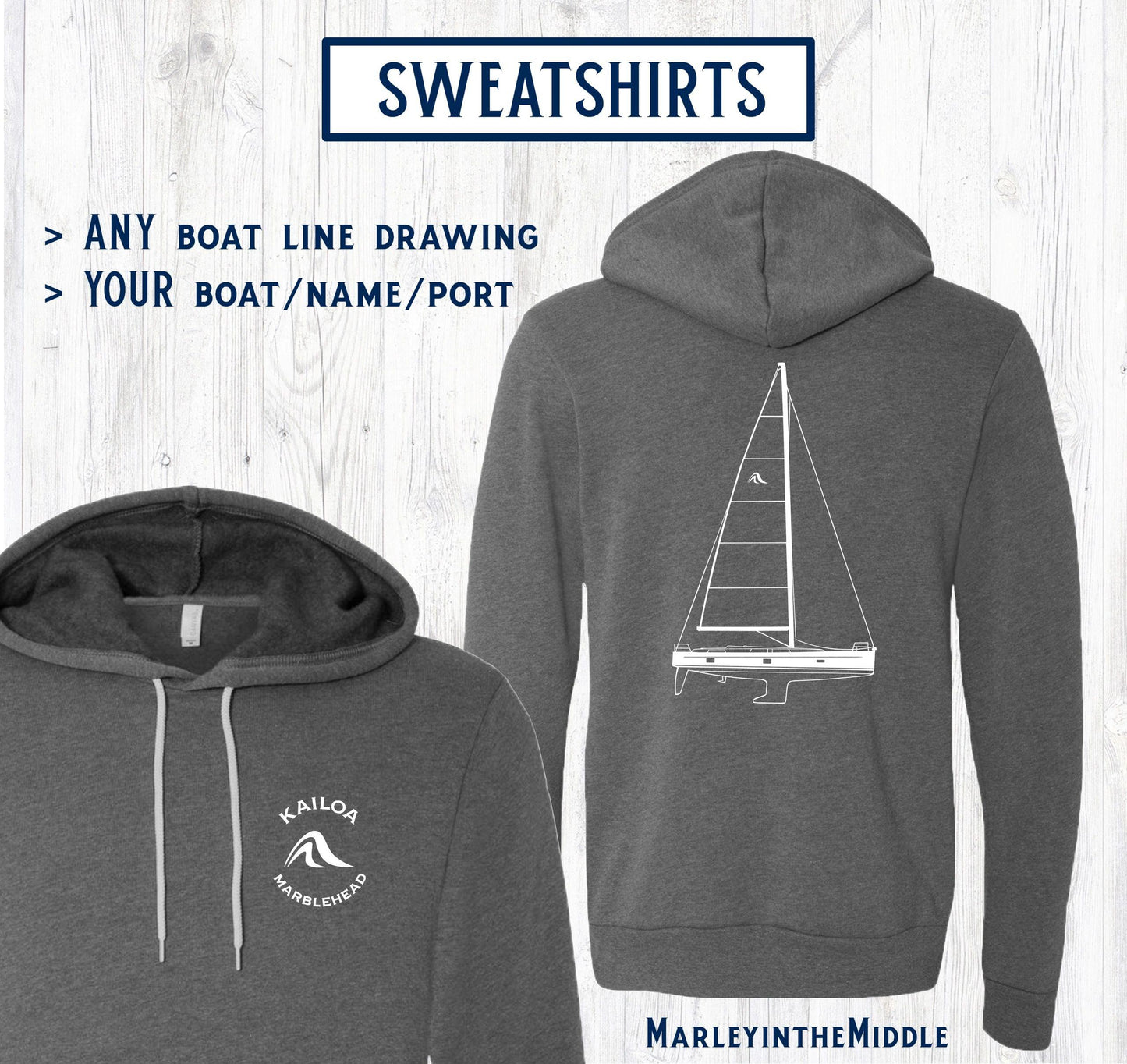 Custom Boat Sweatshirt