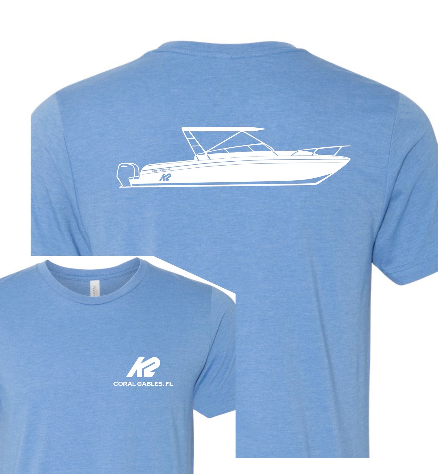 Custom Boat Line Drawing Short Sleeve Tee Shirt