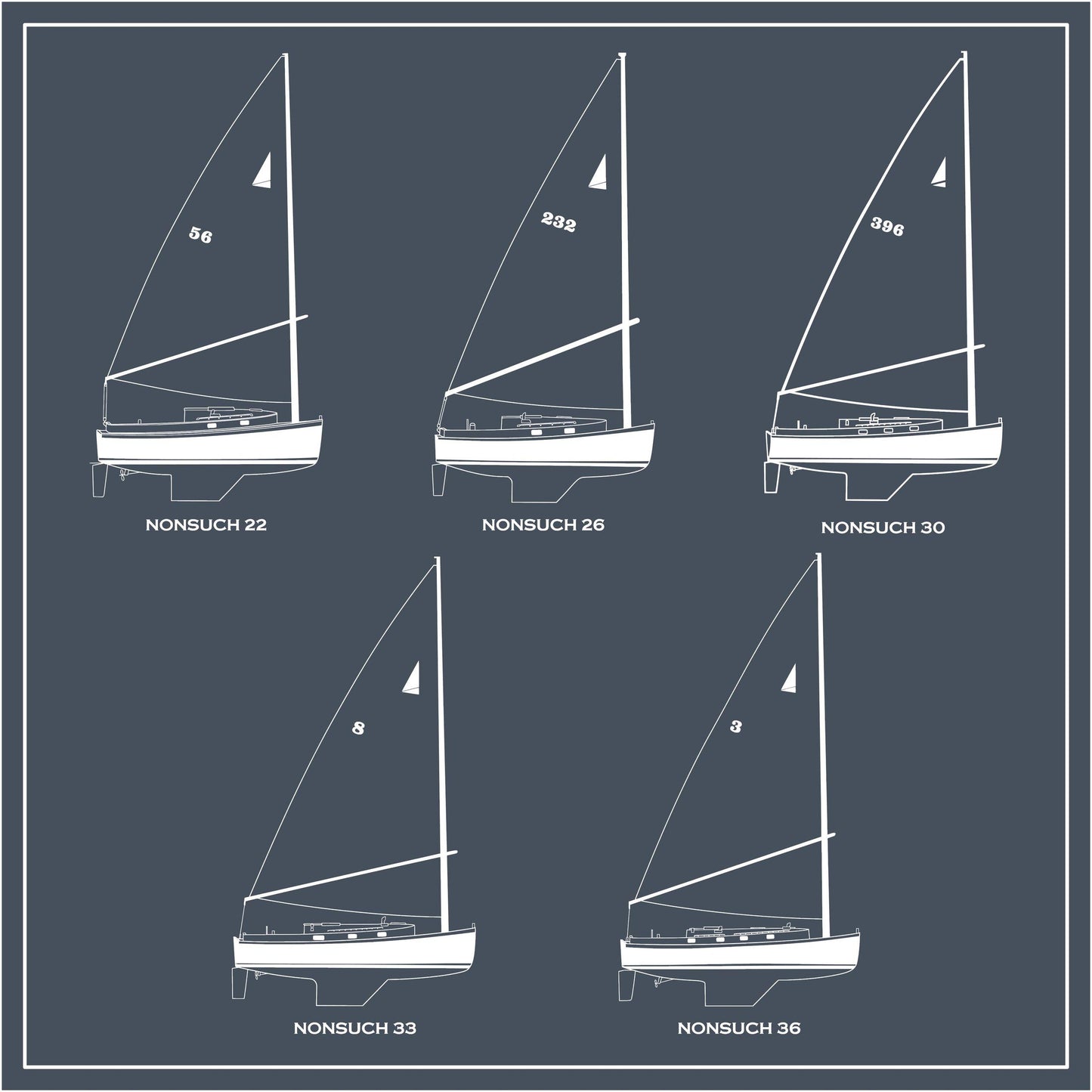 Nonsuch Custom Sailboat Sweatshirt - All Models