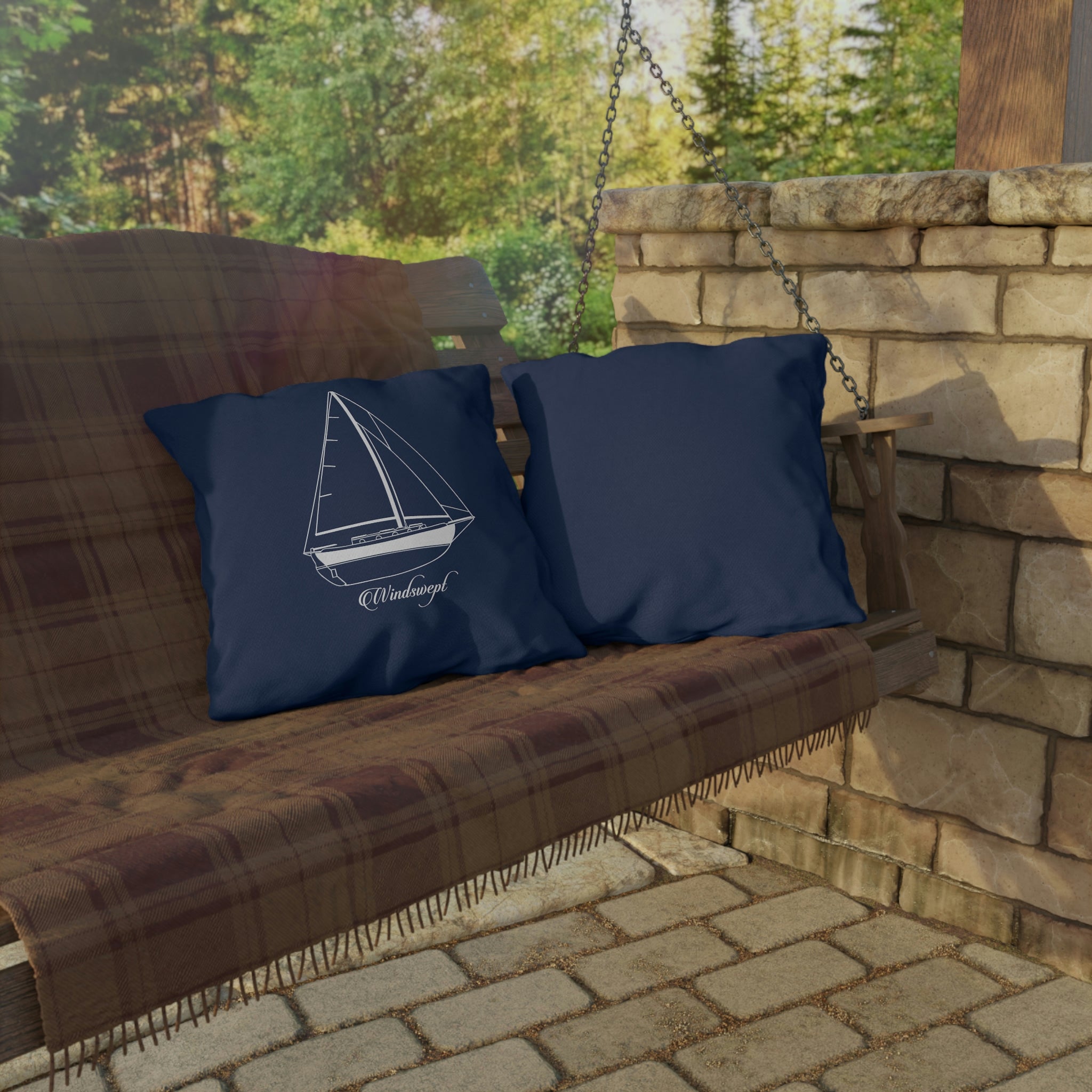 Personalized boat pillows best sale