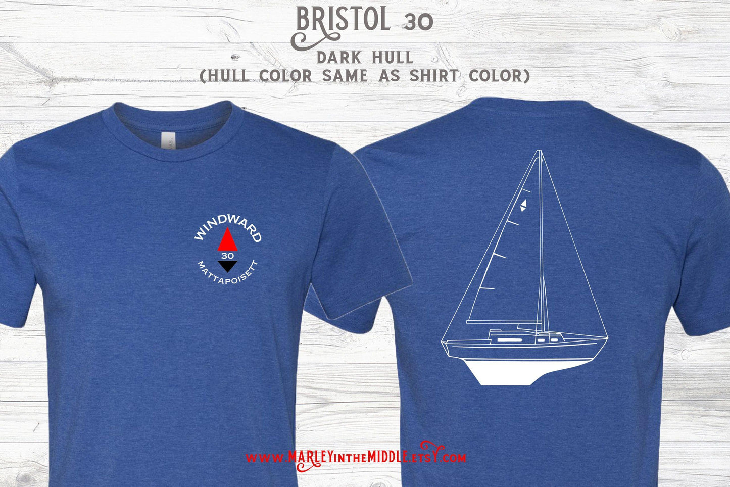 Custom Boat Line Drawing Short Sleeve Tee Shirt