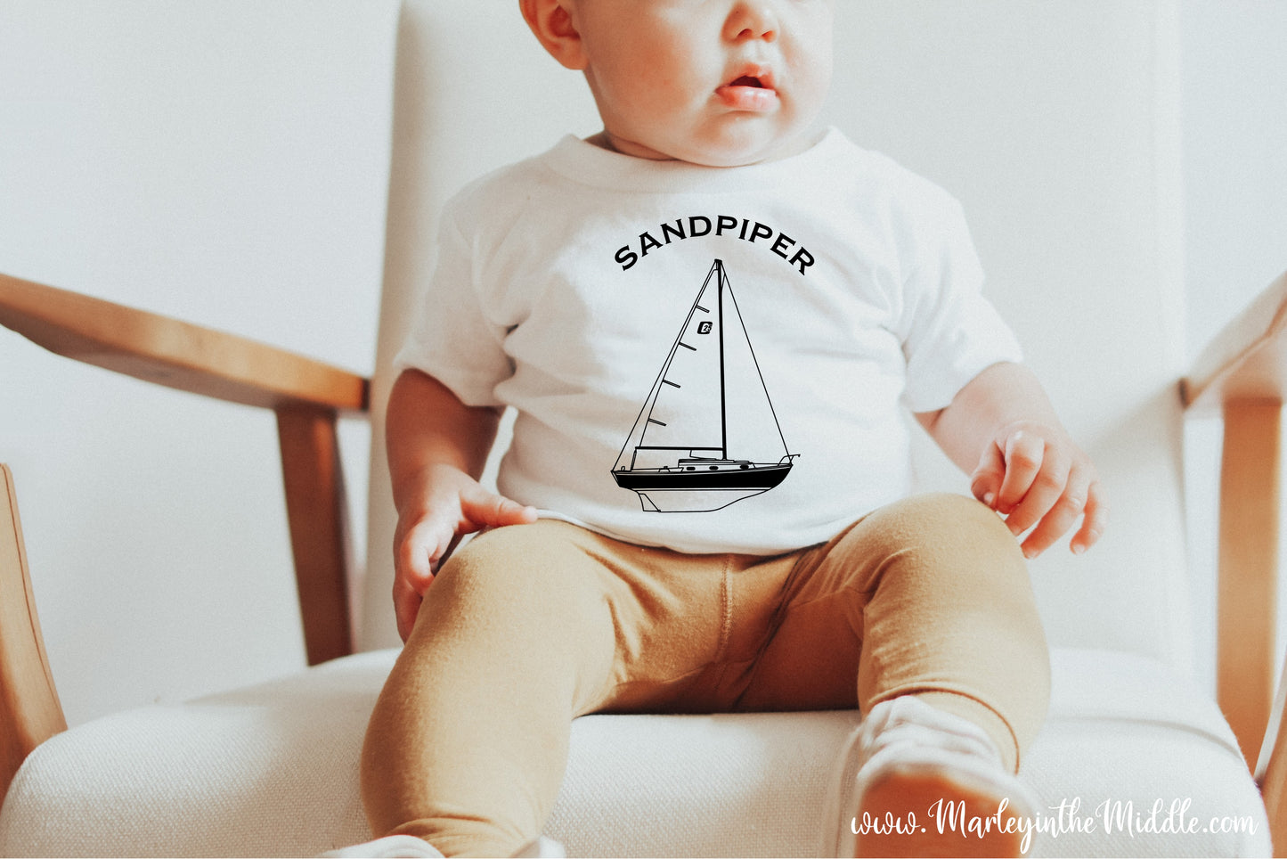 Baby Custom Boat Tee Shirt, Infant Sailboat Tee, Kids Boat Shirt, Youth Boat Shirt