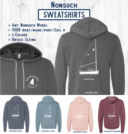 Nonsuch Custom Sailboat Sweatshirt - All Models