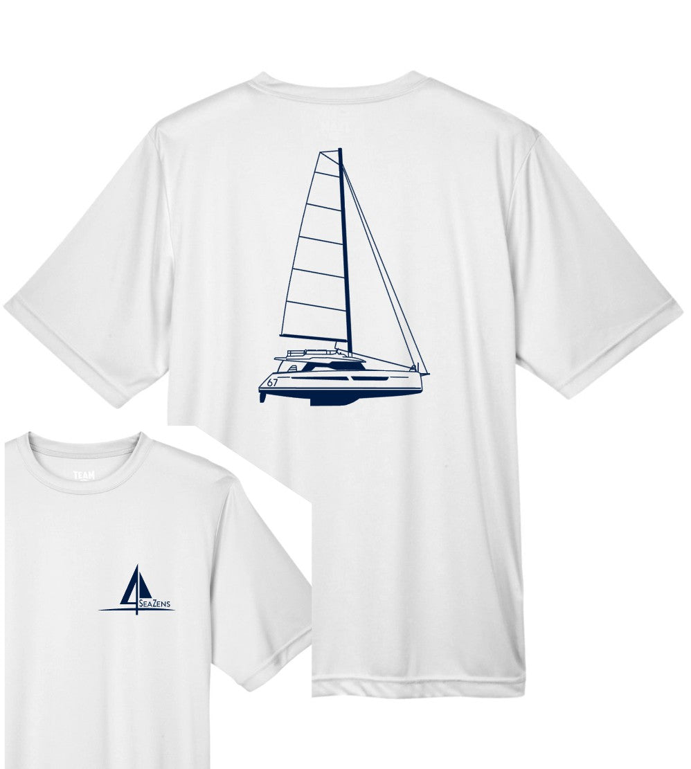 4 SeaZens Short Sleeve Performance Shirt - 3 Colors